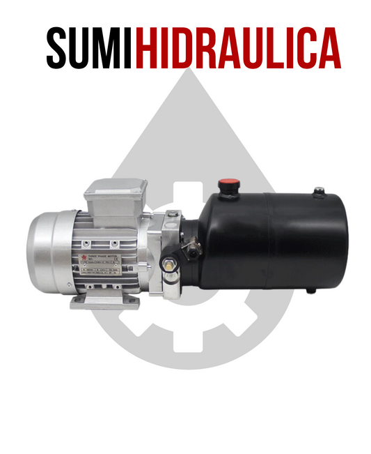 MINICENTRAL HIDRAULICA SIMPLE EFECTO 220/440 VAC CON MOTOR DE 3 HP BOMBA DE 2 GPM