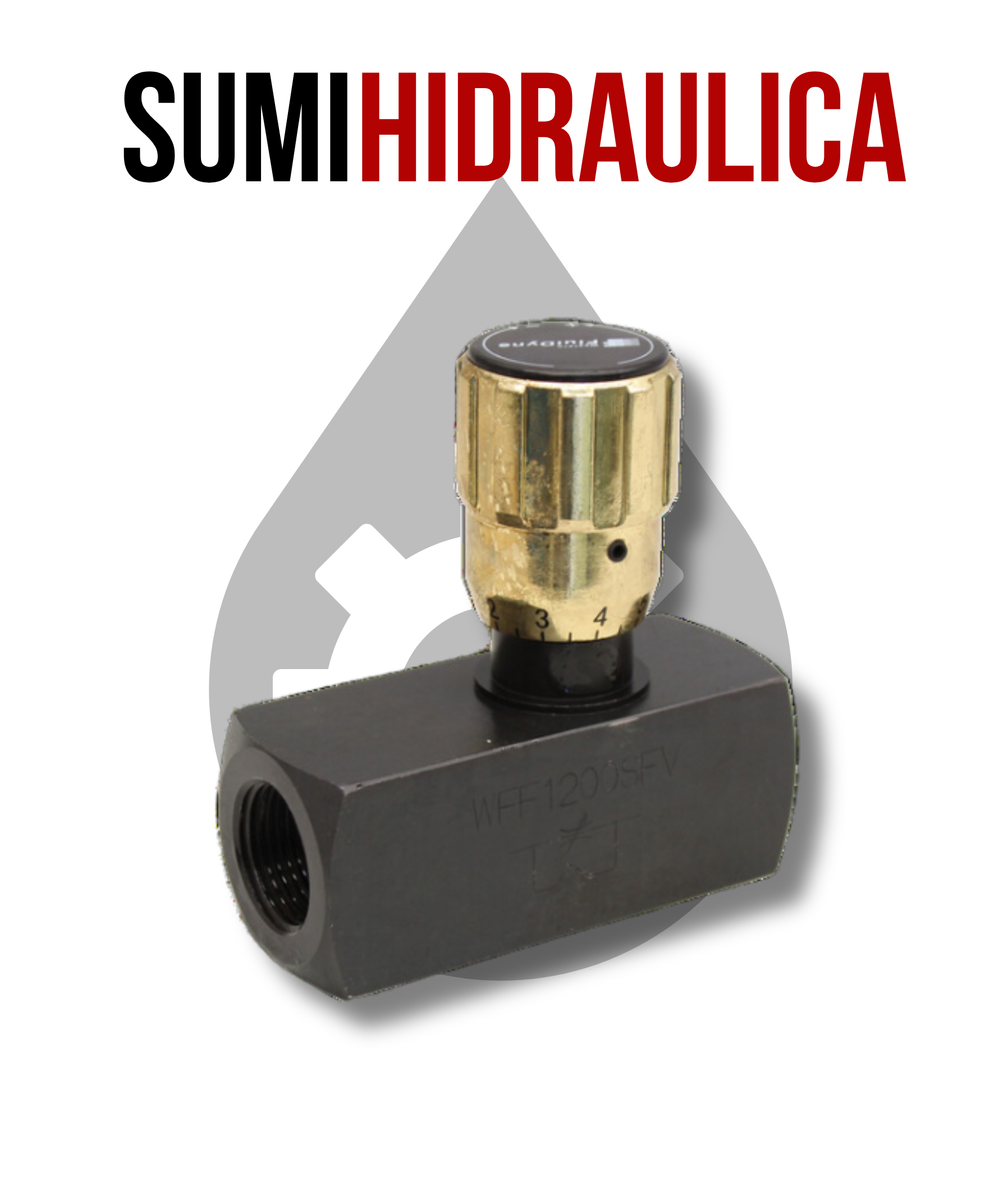 CONTROL DE FLUJO EN LINEA DE 3/8
